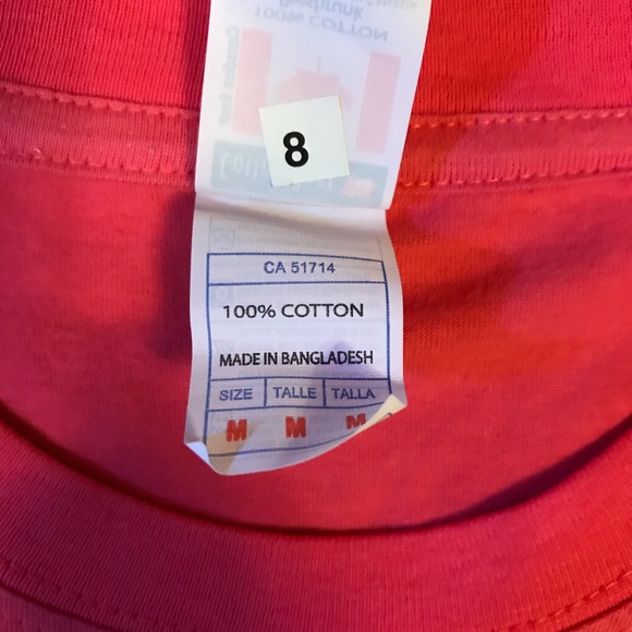 Men’s pink t-shirt - Picture 3 of 4